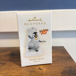 HALLMARK 2006 MUMBLE MOVES HAPPY FEET ORNAMENT